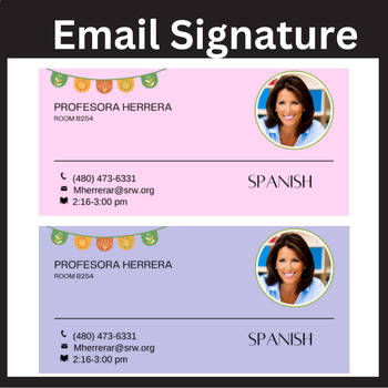 Preview of Email Signature