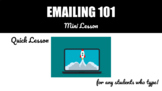 Emailing 101, How To Email Slides and Activity