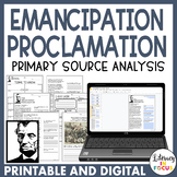Emancipation Proclamation Activity | Printable & Digital |