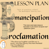 Emancipation Proclamation - Civil War - Lesson Plan
