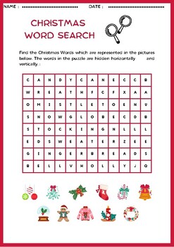 Embark on a Festive Journey with Our Christmas Word Search by E-Puzzles