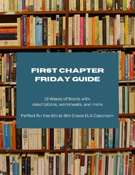 Preview of Embark on a Literary Journey: 18-Week First Chapter Friday Guide - Grades 6-9