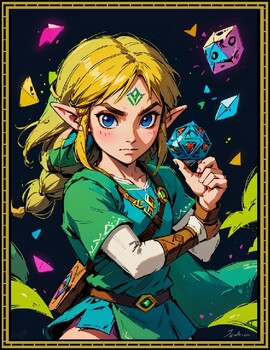 Preview of Embark on an Adventure: Explore Our Zelda Coloring Pages!