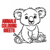 Embark on an Animal Adventure: Substitute Lesson Coloring Sheets!