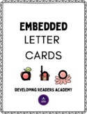 Embedded Letter Cards