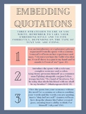Embedding Quotes Poster