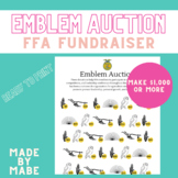 Emblem Auction - FFA Fundraiser