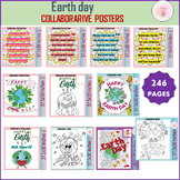 Embrace Earth Day : Zentangle Collaborative Posters - Eart