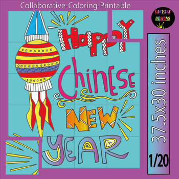 Preview of Embrace Unity and Tradition: Collaborative Coloring of the Chinese New Year 2024