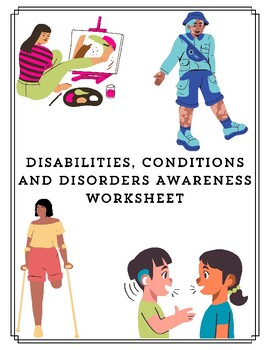 Preview of Embracing Differences: Inclusive Education Worksheets Pack