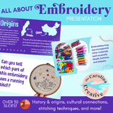 Embroidery Art Presentation- Stitching, History, Interacti