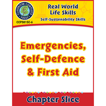Preview of Emergencies, Self-Defense & First Aid - Canadian Content Gr. 6-12+