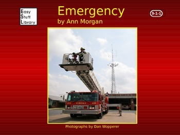 Preview of Emergency 9-1-1 by Ann Morgan, Starting Gate   ESOL, fire safety