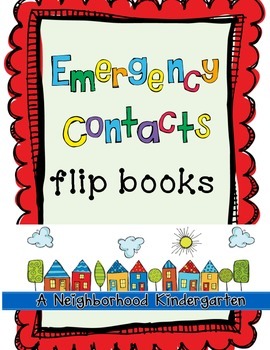 emergency contact book