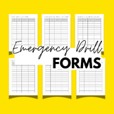 Emergency Drill Forms | Fire Drill | Emergency and Evaluat
