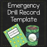 Emergency Drill Record Template
