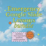 Emergency Lesson Pack: Interactive Google Slides