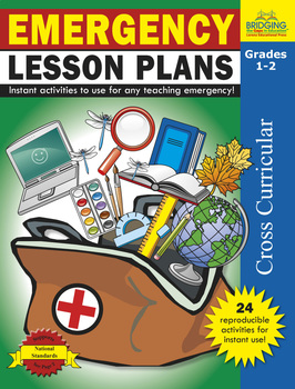 Preview of Emergency Lesson Plans - Grades 1-2