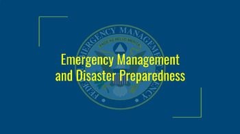 Preview of Emergency Management & Disaster Preparedness: Slides + Guided Notes + Xword