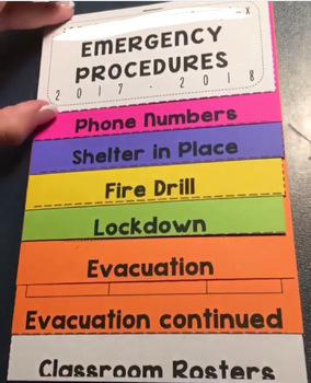 Preview of Emergency Procedure Flip Book