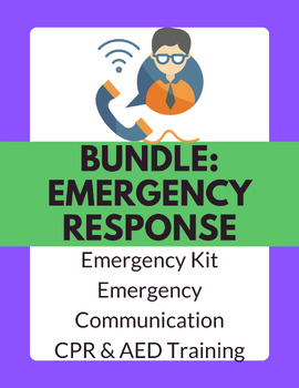Preview of Emergency Response Bundle | Health | Easy to Follow | Essential Life Skills