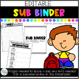 Emergency Sub Binder | Editable Classroom and Student Info Pages