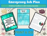 Emergency Sub Plan Christmas Traditions in Mex., Arg., and
