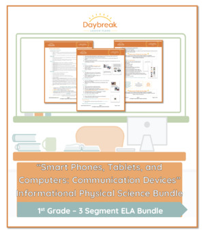 Preview of 1st Grade ELA | Informational Text Physical Science Bundle
