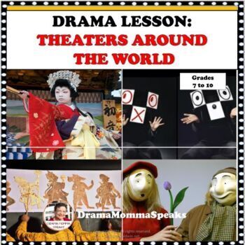 Preview of Emergency Sub Plan! VERY Popular Theater Around the World Video Lessons Drama