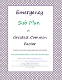 Emergency Sub Plan or Independent Student Assignment on Gr