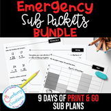 Emergency Sub Plans 9 DAYS BUNDLE