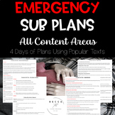 Emergency Sub Plans | All Content Areas | Sub Activities |