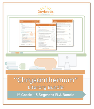 Preview of 1st Grade ELA |  "Chrysanthemum" Literary Bundle
