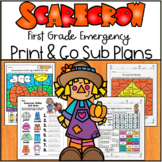 Emergency Sub Plans-First Grade Scarecrow Packet!