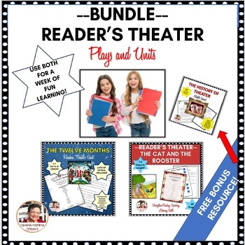 Preview of Emergency Sub Plans Reader’s Theater Scripts Folk Tales Middle Grades
