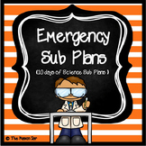 Emergency Sub Plans (Science 3rd-5th Grade) No Prep