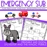 Emergency Sub Plans for Sylvester and the Magic Pebble