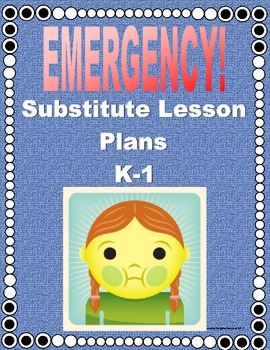 Emergency Substitute Lesson Plans K 1 Alexander And The Terrible Horrible