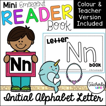Emergent Mini Reader Book - Alphabet Initial Letter - N by The ...
