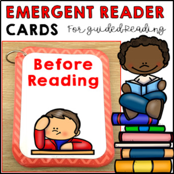 Preview of Guided Reading Emergent Reader Cards