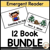 Emergent Reader 12-Book BUNDLE Independent Reading Mini Books