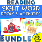 Emergent Reader BUNDLE | Sight Word Books, Practice Activi