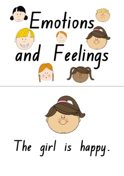Emergent Reader - Emotions and Feelings by Little Miss Teacher | TpT