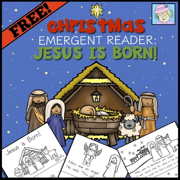Preview of Christian Christmas Activities Free Christmas Book