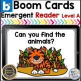 Emergent Reader Can You Find The Animals? Boom Cards