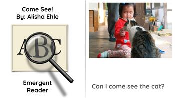 Preview of Emergent Reader - Come See!