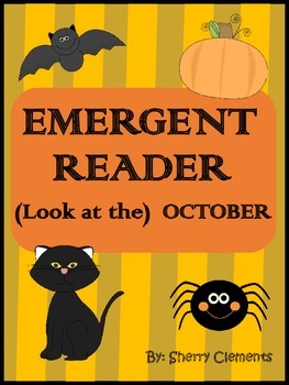 Preview of Fall Emergent Reader | October | Sight Words | Look | At | The