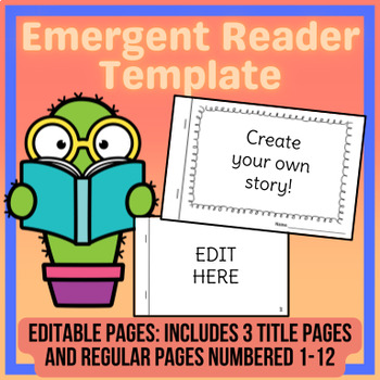Preview of Emergent Reader / Mini Book Template - Create Your Own Story!