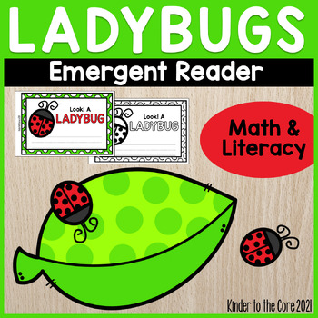 Preview of Emergent Reader | Numbers 0-10; Sight Words | Counting Spring Ladybugs