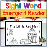 Emergent Reader Reading Comprehension Sight Word Book Litt